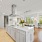 stove top island in kitchen with overhead vent