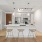 chairs at island counter in kitchen